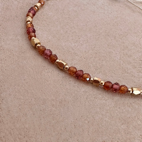 Alizia - Garnet Bracelet