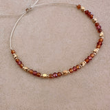 Alizia - Garnet Bracelet