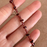 Devina - Garnet Bracelet