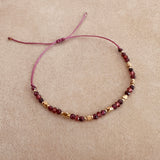 Alizia - Garnet Bracelet