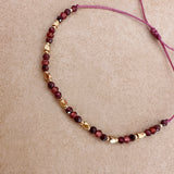 Alizia - Garnet Bracelet