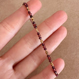 Alizia - Garnet Bracelet