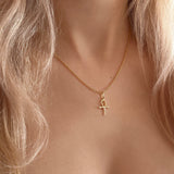Liliah - Small Ankh Necklace