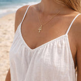 Liliah - Small Ankh Necklace