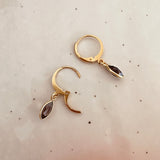 Somya - Gemstone Charm Earrings