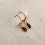 Somya - Gemstone Charm Earrings