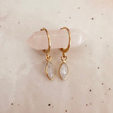 Somya - Gemstone Charm Earrings