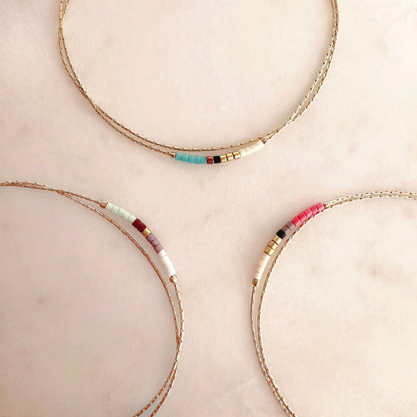 Sierra - Minimalist Beaded Bracelet