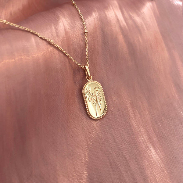 Gia - Collier Fleurs Sauvages