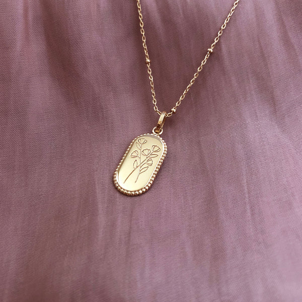 Gia - Collier Fleurs Sauvages