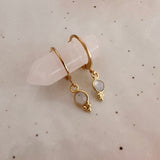 Somya - Gemstone Charm Earrings