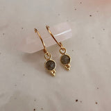 Somya - Gemstone Charm Earrings
