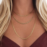 Shelly - Collier Maillons Plats
