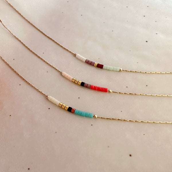 Cleo - Collier Court Minimaliste