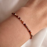 Monica - Agate & Hematite Bracelet