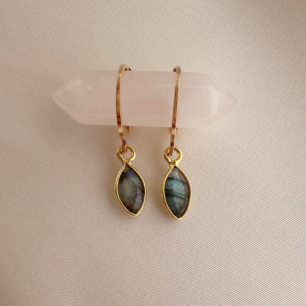 Somya - Mini Créoles Gemme