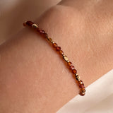 Alizia - Garnet Bracelet