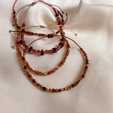Devina - Garnet Bracelet