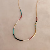 Estella - Multicolor Beaded Necklace