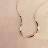 Estella - Multicolor Beaded Necklace