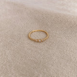 Sareena - Bague Triple CZ