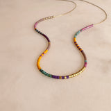 Estella - Collier Perles Multicolores