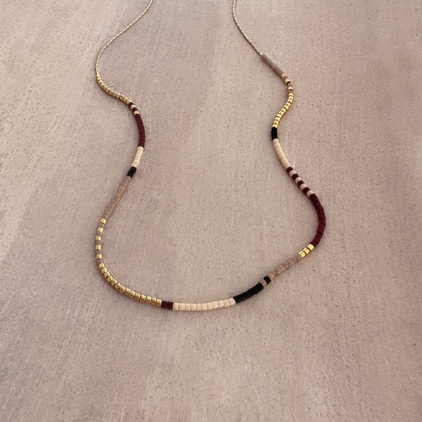 Estella - Multicolor Beaded Necklace