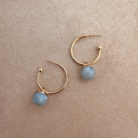 Marla - Boucles Amazonite