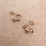 Sienna - Boucles Labradorite