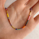Estella - Multicolor Beaded Necklace