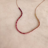 Estella - Collier Ombré Rose