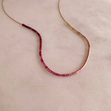 Estella - Collier Ombré Rose