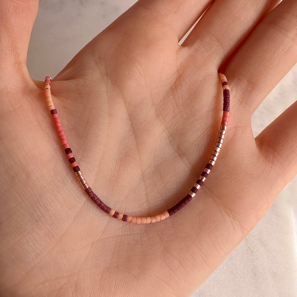 Estella - Multicolor Beaded Necklace