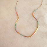 Estella - Pastel Beaded Necklace
