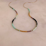 Estella - Multicolor Beaded Necklace