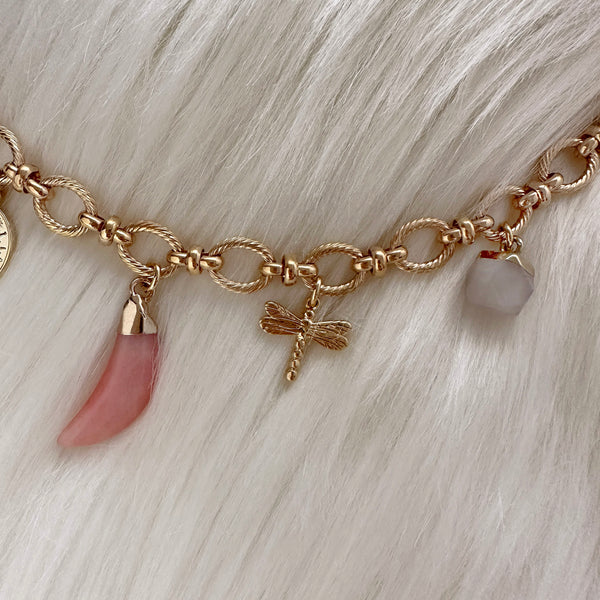 Katrin - Gemstone Purse Charm