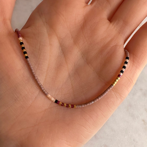 Estella - Multicolor Beaded Necklace