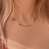 Estella - Multicolor Beaded Necklace