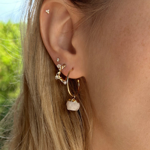 Sienna - Boucles Perles de Lune