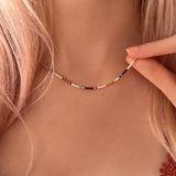 Estella - Multicolor Beaded Necklace