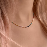 Estella - Multicolor Beaded Necklace