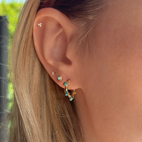 Talyssa - Puces Turquoise
