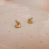Kokoro - Mini Heart Studs