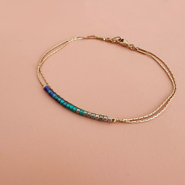 Andrea - Blue Ombre Bracelet