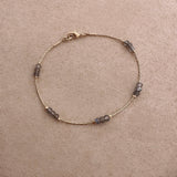 Meera - Labradorite Bead Bracelet