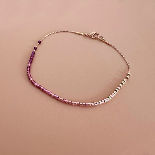 Kenzie - Pink Ombre Bracelet