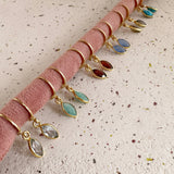 Somya - Gemstone Charm Earrings