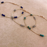Meera - Lapis Bead Bracelet
