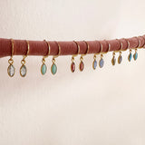 Somya - Gemstone Charm Earrings
