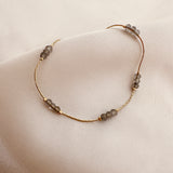 Meera - Labradorite Bead Bracelet